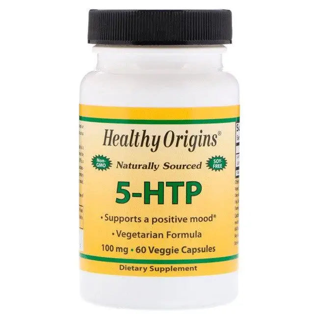 5-HTP 100mg (60 Caps) - Healthy Origins - iPUMP Suplementos