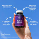 5HTP 100mg Mood Support (60 Vegan Capsules) - MRM