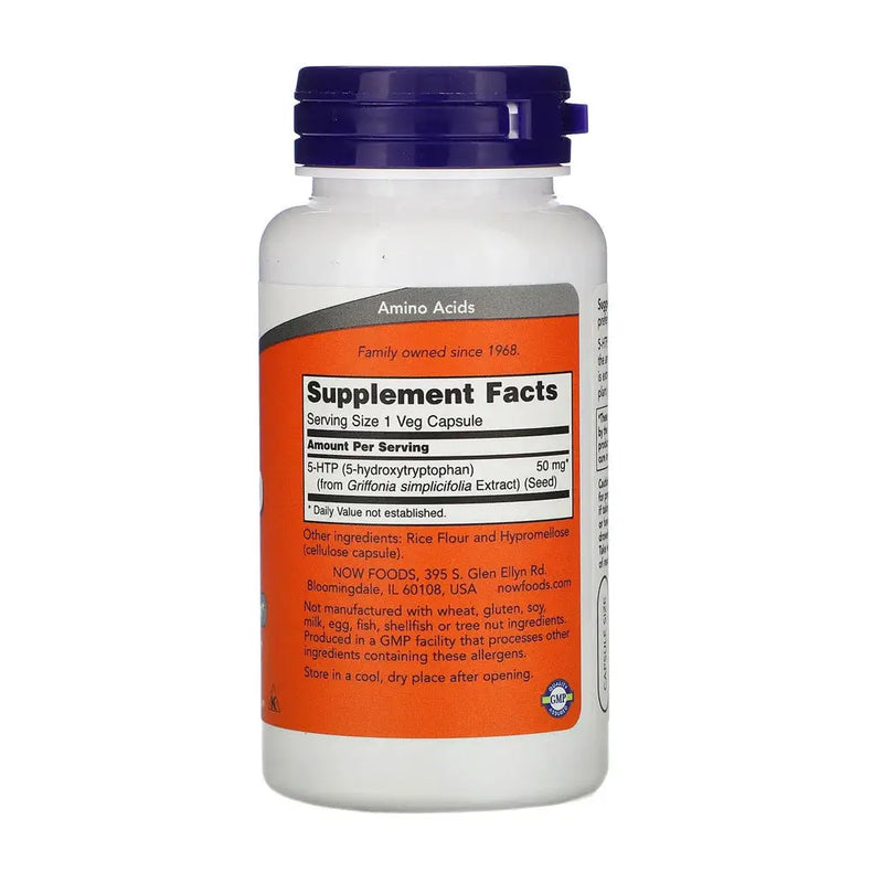 5HTP (90 Vcaps) - Now Foods - NATURAL