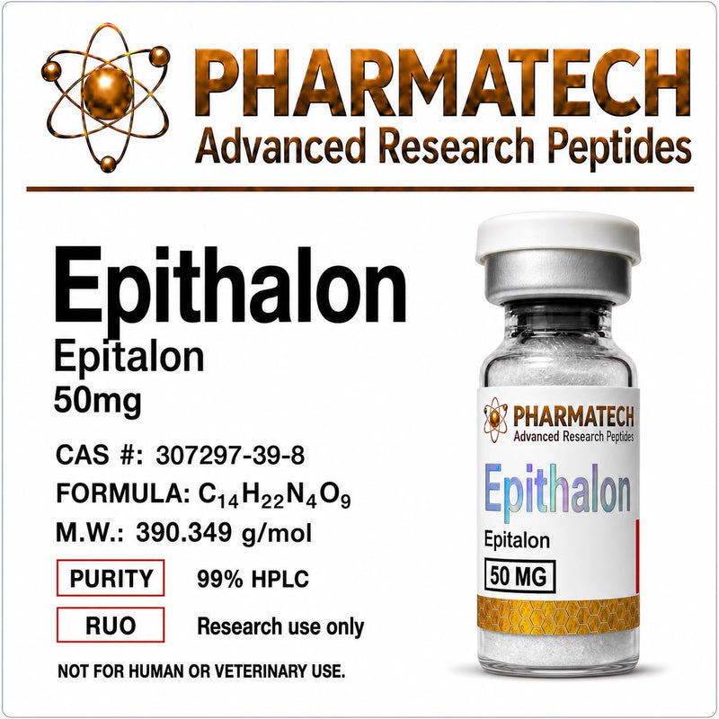 Epithalon 50mg + Água Bacteriostática - PharmaTech