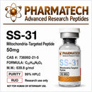 SS-31 50mg + Água Bacteriostática - PharmaTech - PharmaTech