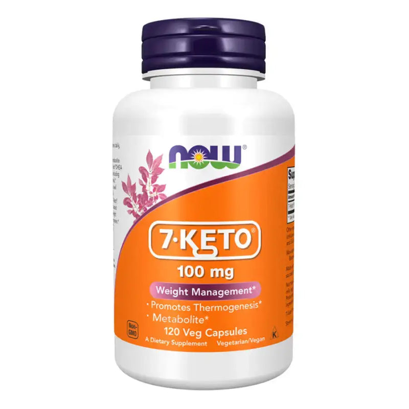 7K3eto Dh3ea 100mg (120 VCaps) - Now Foods - DHEA