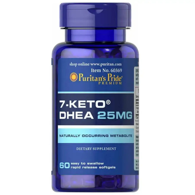 7K3eto Dh3ea 25mg (60 Softgels) - Now Foods - DHEA