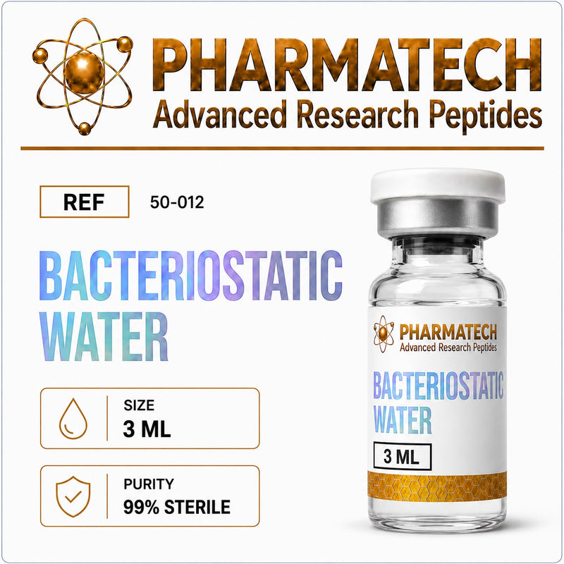 Água Bacteriostática  3mL - PharmaTech