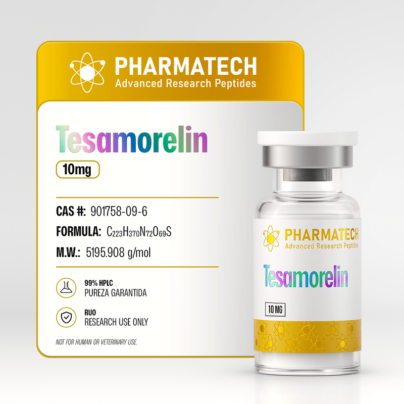 Tesamorelin 10mg + Água Bacteriostática - PharmaTech