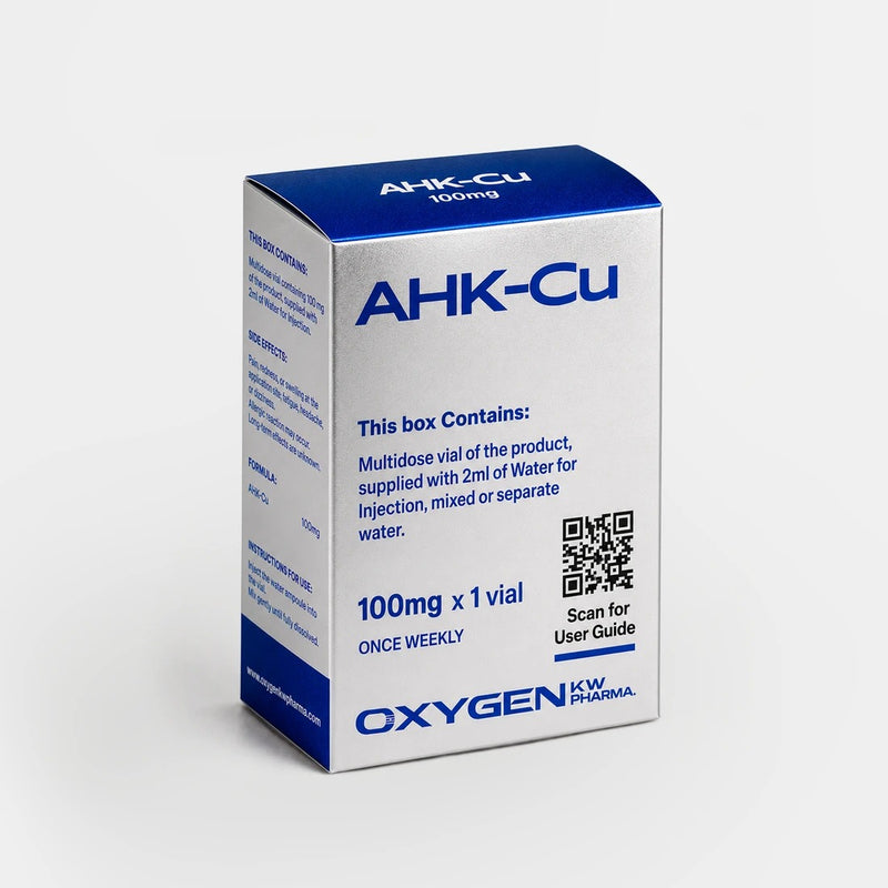 AHK-Cu 100mg + Água Bacteriostática - Oxygen Pharma