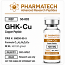 GHK-Cu 100mg (Liofilizada) + Água Bacteriostática - PharmaTech