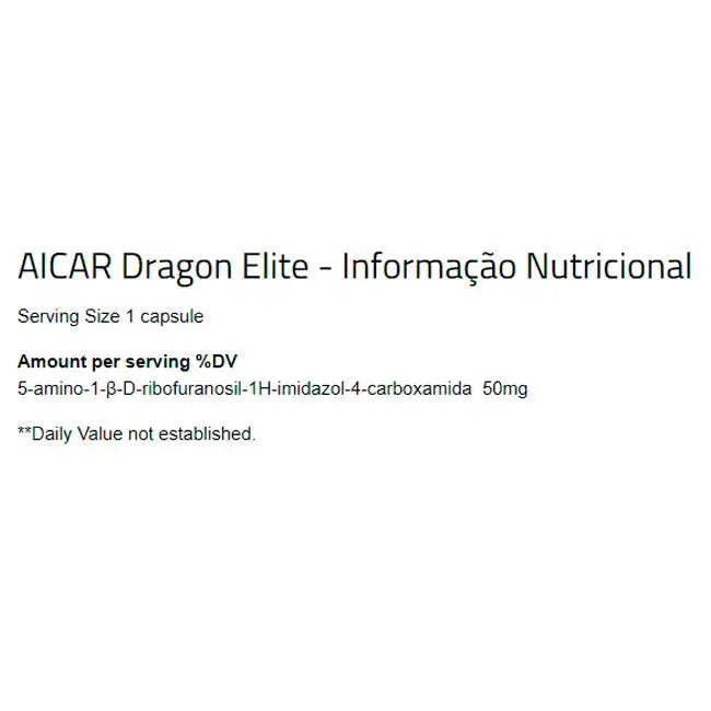 Aicar (50 Capsulas) - Dragon Elite - PRO HORMONAL