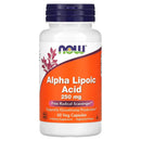 Alpha Lipoic Acid 250mg (60 Veg Capsules) - Now Foods