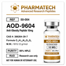 AOD-9604 10mg (Liofilizada) + Água Bacteriostática - PharmaTech