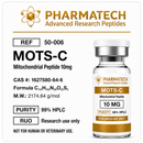 MOTS-c 10mg (Liofilizada) +  Água Bacteriostática - PharmaTech