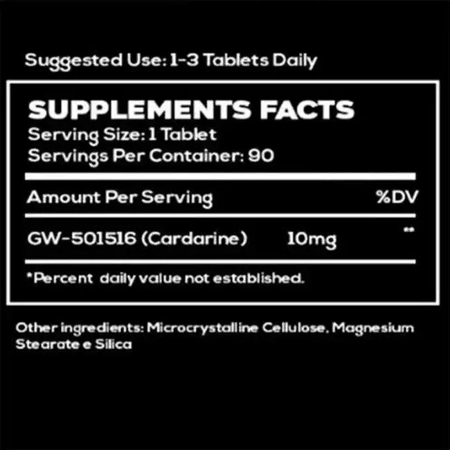 C4rdarin3 10mg - 60 Tabletes - Androtech Research - SARM