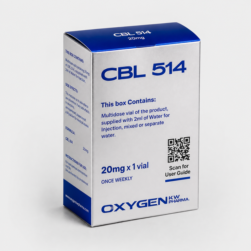 CBL 514 20mg (Liofilizada) com Água Bacteriostática - Oxygen Pharma