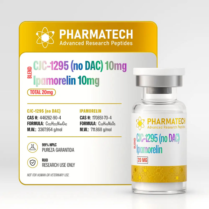 CJC-1295 + Ipamorelin 20mg Blend + Água Bacteriostática