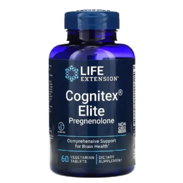 Cognitex Elite Pregnenolone (60 VCaps) - Life Extension - PREGNENOLONE