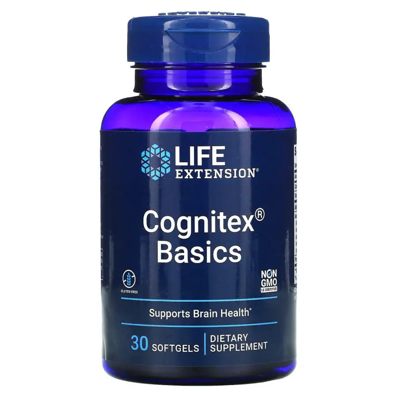 Cognitex Basics (30 softgels) - Life Extension - iPUMP Suplementos