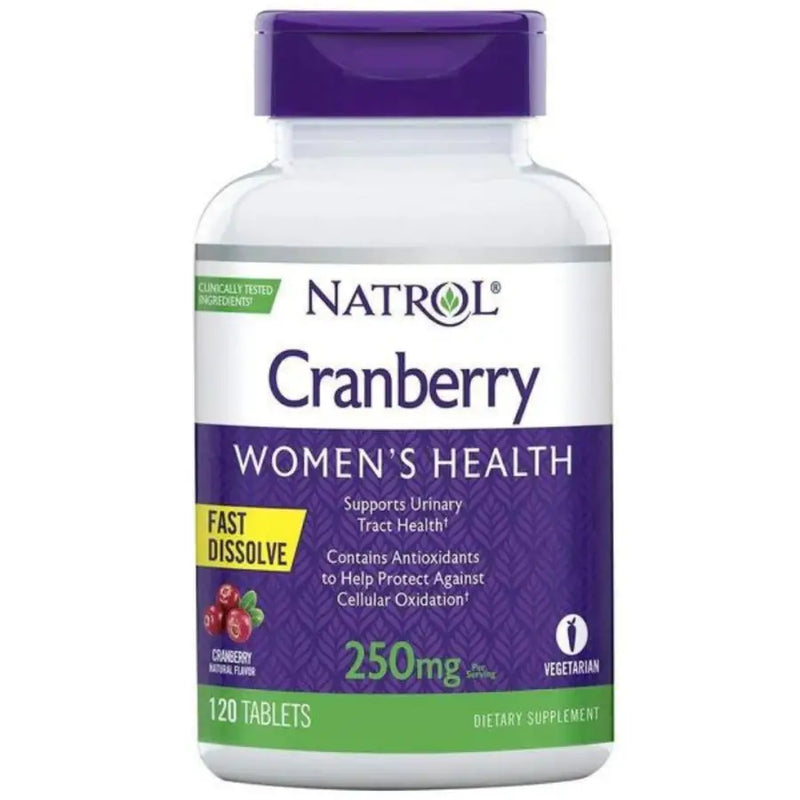 Cranberry 250mg (120 Tabs) - Natrol - iPUMP Suplementos