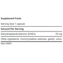 DHEA 25mg (100 Caps) - Life Extension Rótulo - iPUMP Suplementos