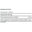DHEA 25mg (100 Caps) - Life Extension Rótulo - iPUMP Suplementos