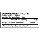 DHEA 50mg (100 Caps) - Androtech Research - iPUMP Suplementos Rotulo