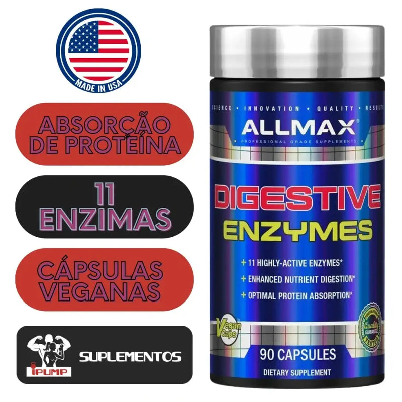 Digestive Enzymes (90) - AllMax Nutrition - iPUMP Suplementos 2