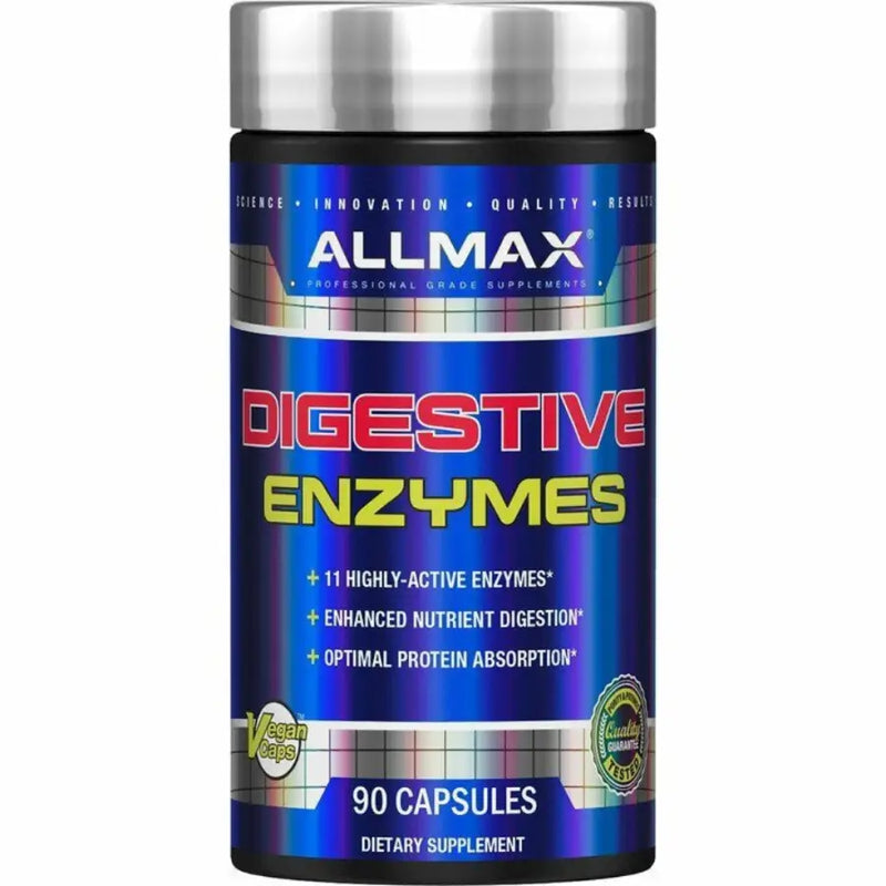 Digestive Enzymes (90) - AllMax Nutrition - iPUMP Suplementos