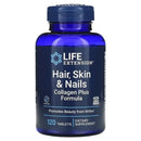 Hair Skin & Nails Collagen Plus (120) Life Extension Frete