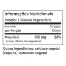 Magnesium Citrate 100mg (100 VCapsules) - Life Extension