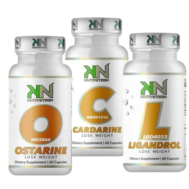 Kit Cardarine + Ligandrol + Ostarine - KN Nutrition - iPUMP Suplementos