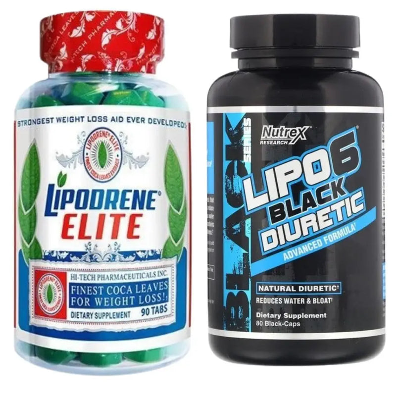 Kit Lipodrene Elite + Lipo 6 Diuretic - iPUMP Suplementos