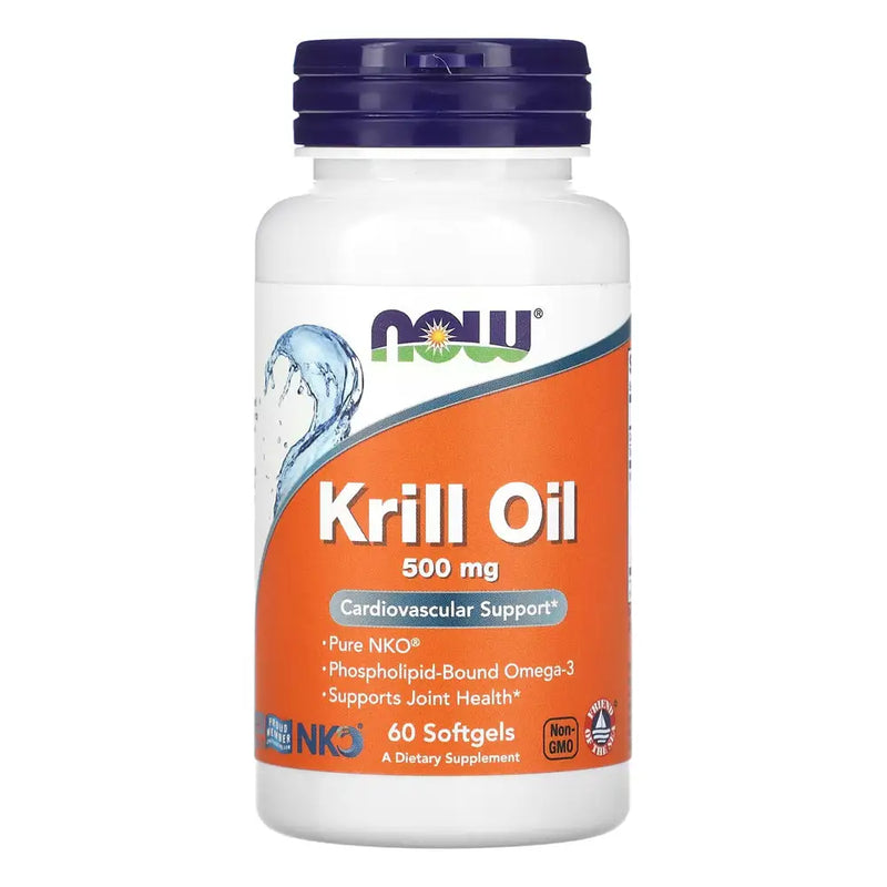 Krill Oil 500mg (60) - Now Foods - Vitamina