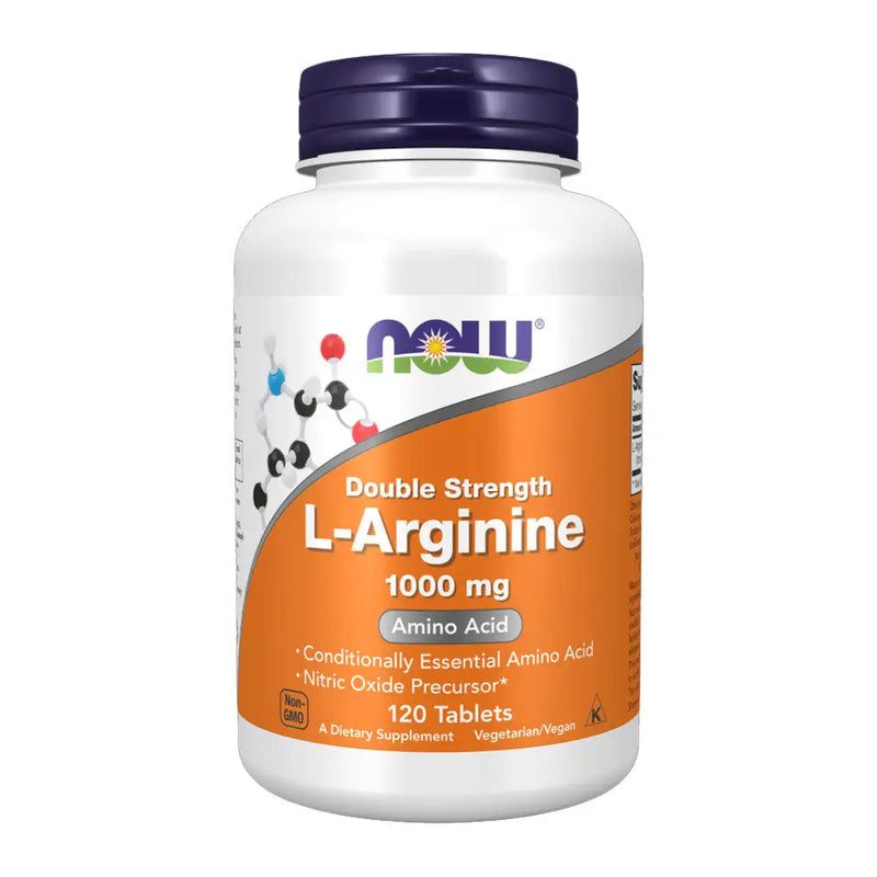 L-Arginine - L-Arginina 1000mg (120) - Now Foods - Vitamina