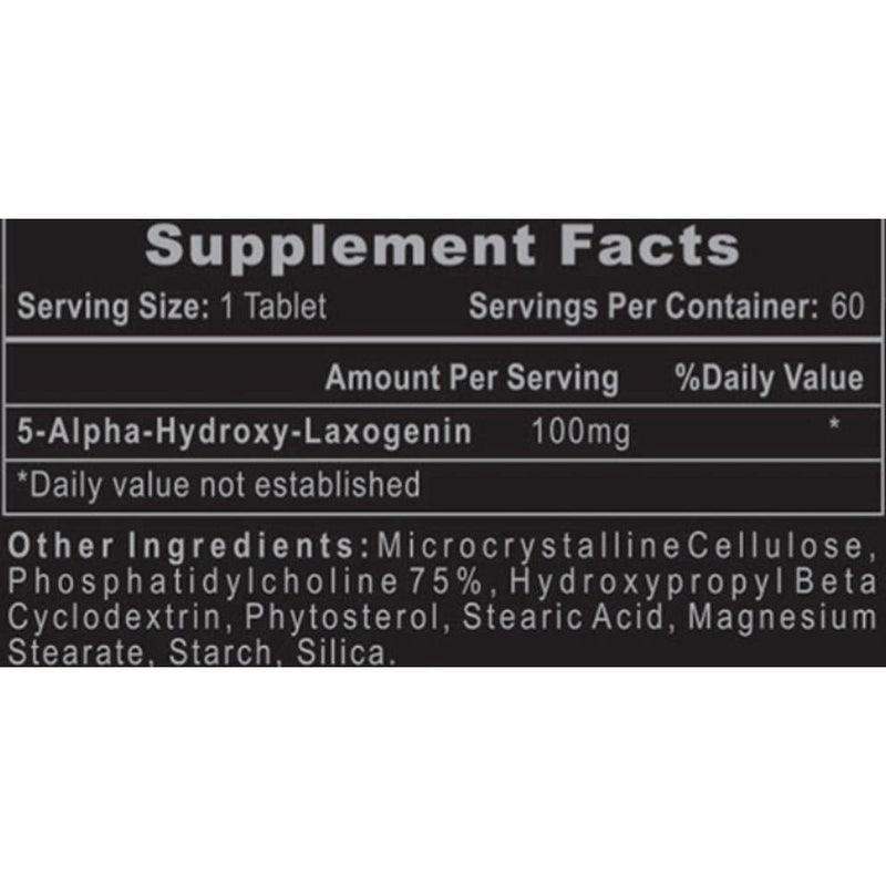 Laxogenin 100mg (60 Tablets) - Hi-Tech Pharmaceuticals - PRO HORMONAL