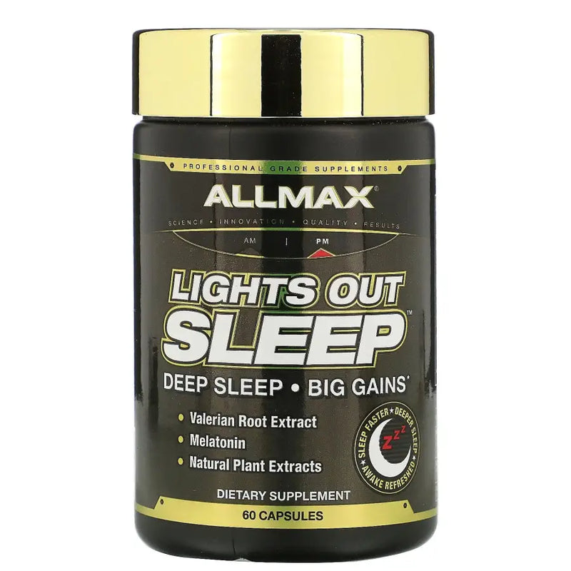 Lights Out Sleep (60 Caps) - AllMax Nutrition - iPUMP Suplementos