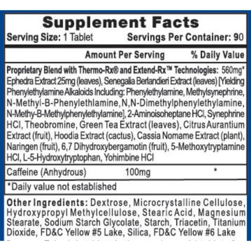 Lipodrene (90 Caps) - Hi-Tech Pharma - iPUMP Suplementos