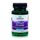 Lithium Orotate 5 mg (60 V Capsules) Swanson Frete grátis