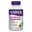 Melatonina 10mg (100) Fast Dissolve Morango - Natrol
