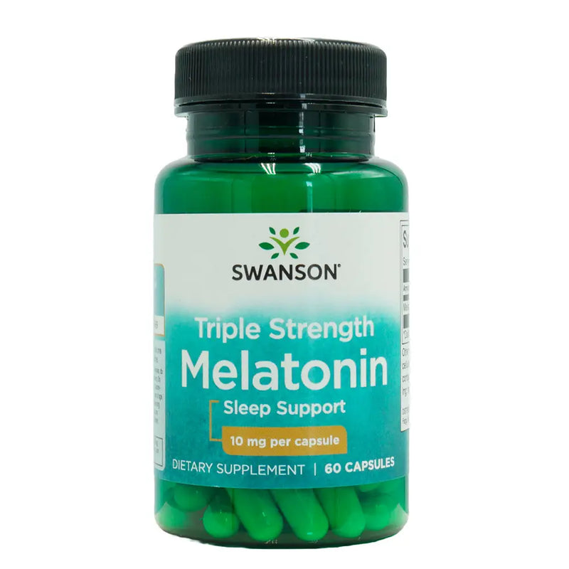 Melatonina 10mg (60 Capsulas) - Swanson - MELATONINA