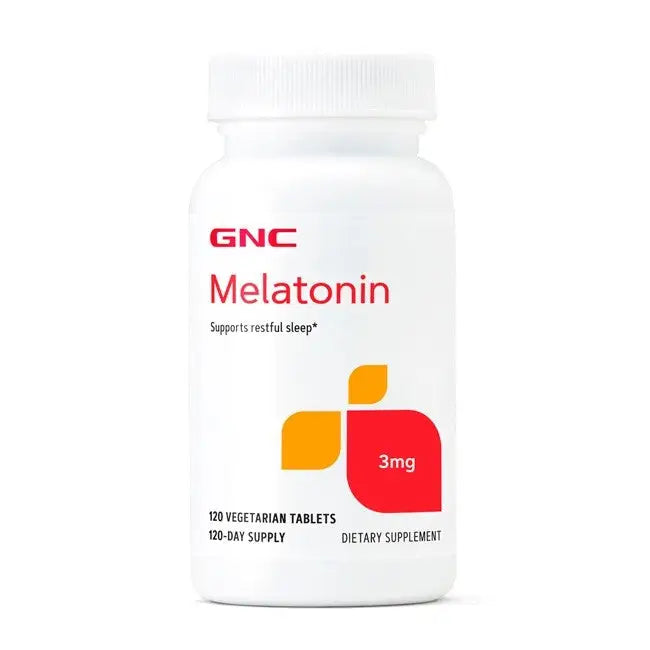 Melatonina 3mg (120 VTabs) - GNC - MELATONINA