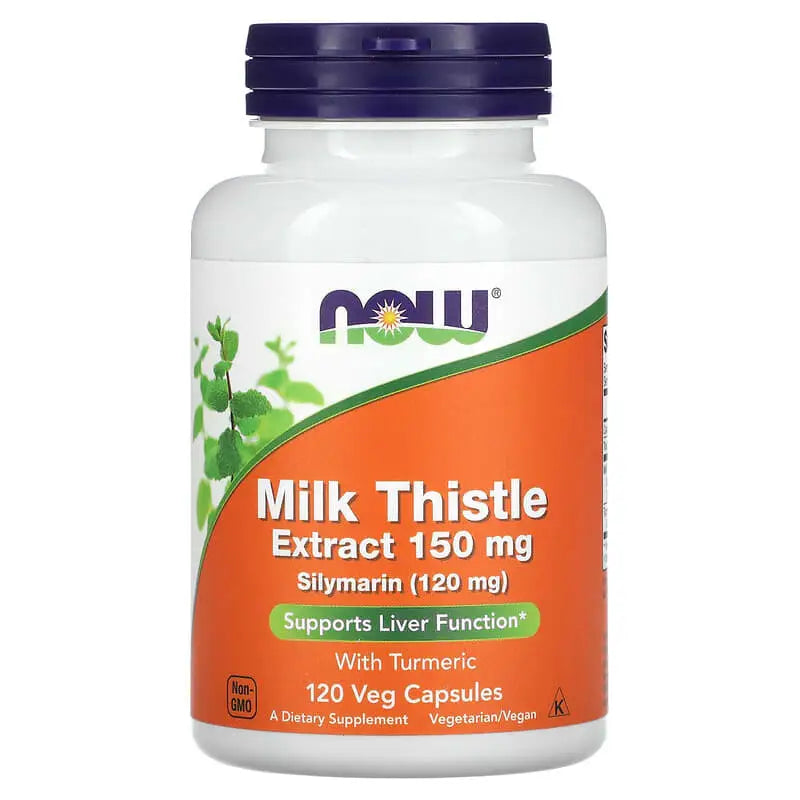 Milk Thistle 150mg Silymarin (120) - Now Foods - Vitamina