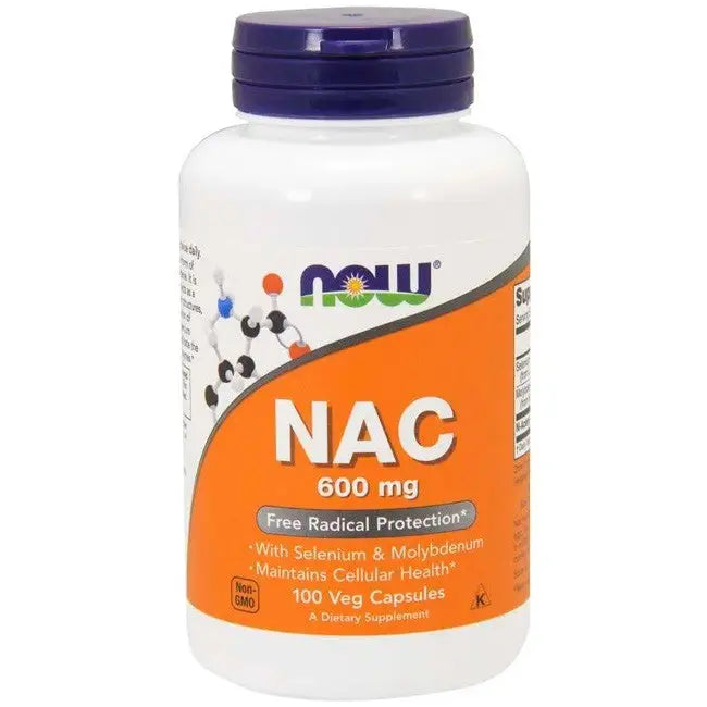 NAC 600mg (100) - Now Foods