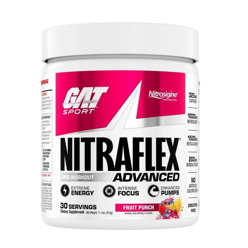 Nitraflex Advanced (30 Servings) - Gat Sport - Frete grátis