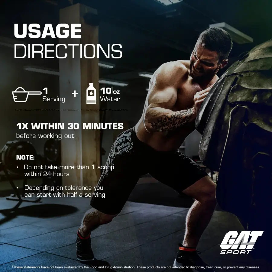 Nitraflex Burn (30 Servings) - Gat Sport - Frete grátis