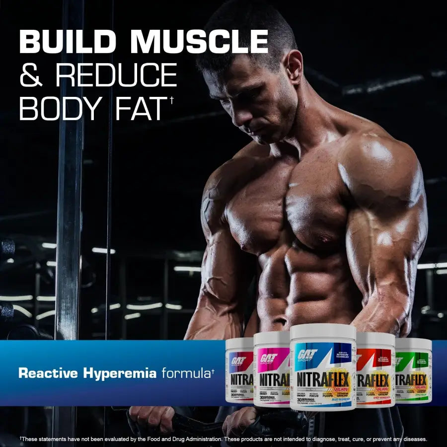 Nitraflex Burn (30 Servings) - Gat Sport - Frete grátis