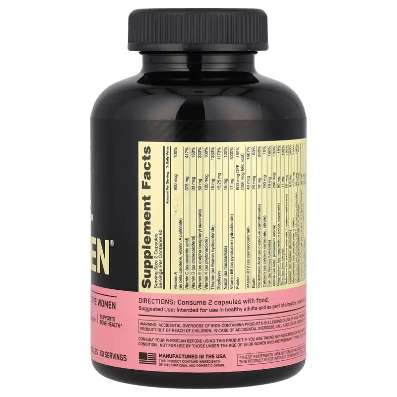 Opti-Women Multivitamin (120) - Optimum - Frete grátis