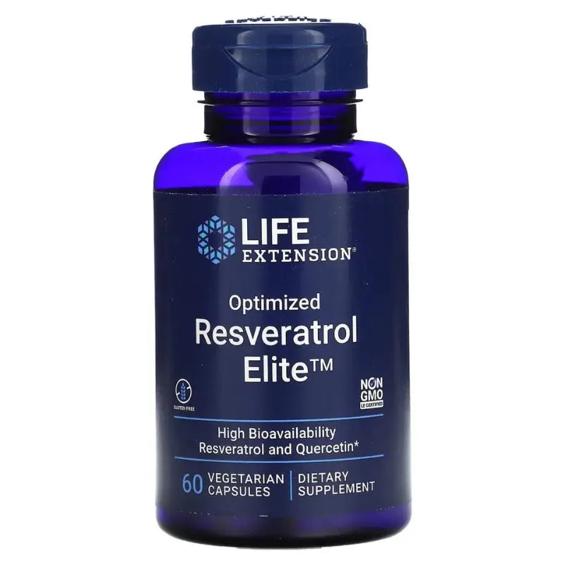 Optimized Resveratrol Elite (60) - Life Extension - ANTIOXIDANTE