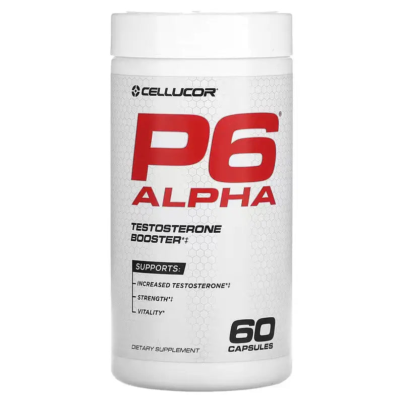 P6 Alpha Testosterona Booster (60) - Cellucor - TESTOSTERONA BOOSTER