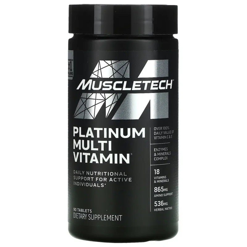 Platinum Multi Vitaminico (90) - Muscletech - MULTIVITAMINICO