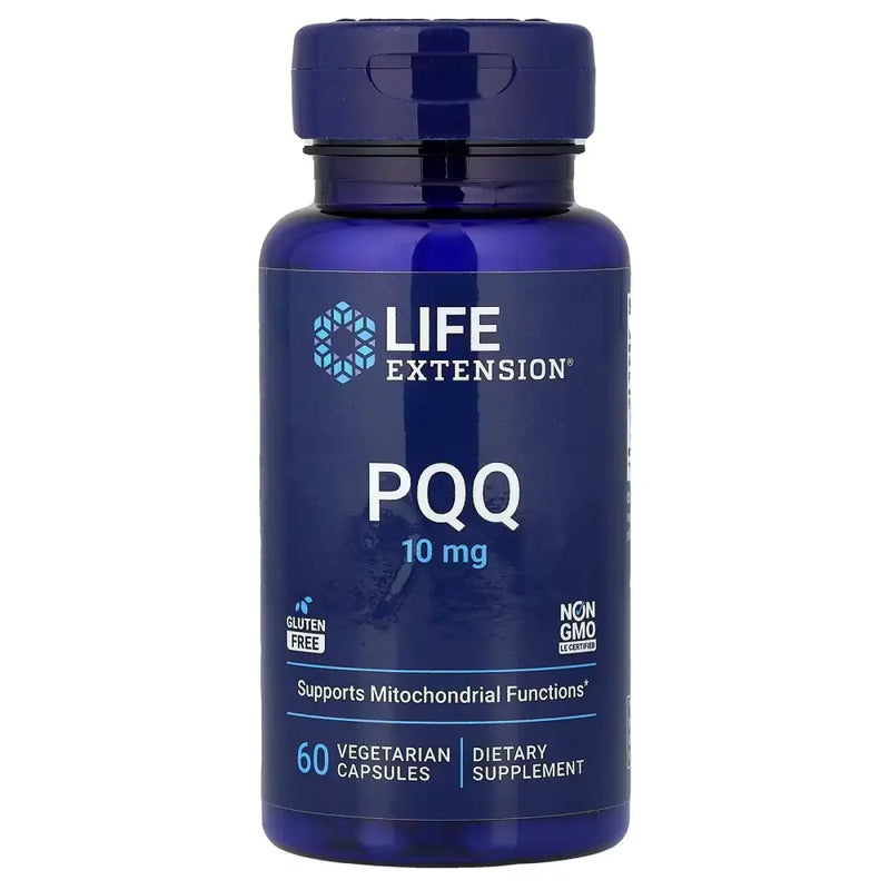 PQQ 10mg (60 Veg Capsules) - Life Extension - Frete grátis