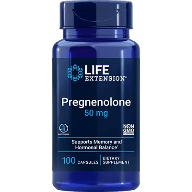 Pr3gnenolon3 50mg (100 VCaps) - Life Extension - PREGNENOLONE